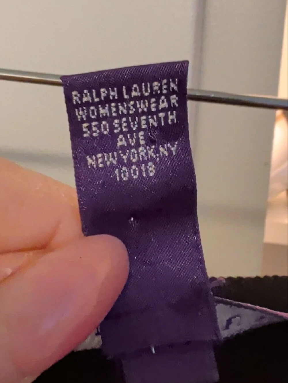 Ralph Lauren Purple Label Black Delicate Lined Maxi Skirt